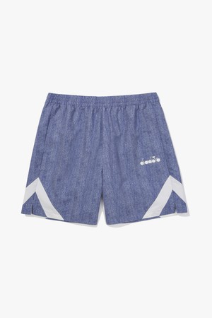 그랜드슬램 우븐 하프 팬츠 DENIM_BLUE-a