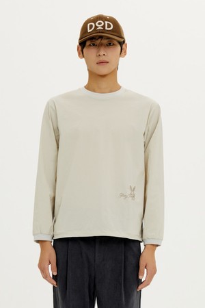 유니) 마이로 긴팔 티셔츠(IVORY DARK)