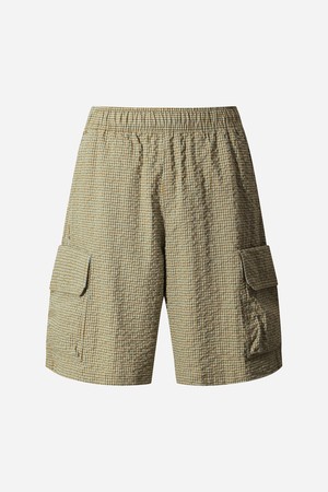 유니) 올데이체크 반바지(BROWN)