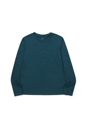 W) 시에라 울(SIERRA WOOL) 롱 슬리브 여성 BLUE GREEN