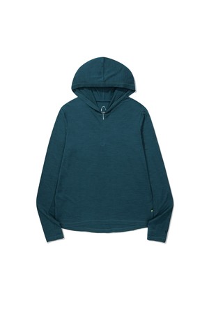 W) 시에라 울(SIERRA WOOL) 후디 BLUE GREEN