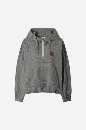 여성) 올데이체크 후드 아노락(NAVY)