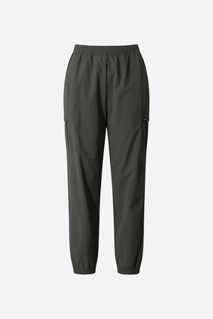 여성) 웜블 카고 슬림핏 조거팬츠(D.CHARCOAL GREY)