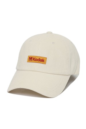 시그니처핏 코듀로이 볼캡 IVORY