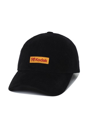시그니처핏 코듀로이 볼캡 BLACK