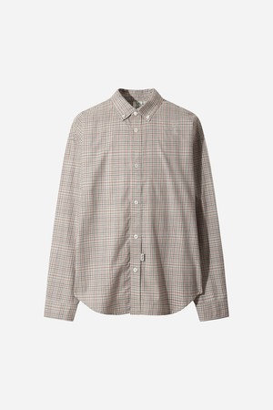 유니) 플래드 체크 셔츠(MULTI)