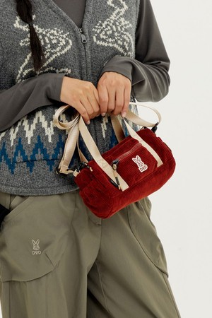 그레인필드 코듀로이 미니더플백(D.ORANGE)