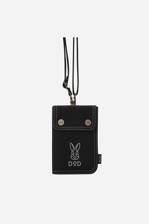 데이 캔버스 미니크로스백(BLACK)