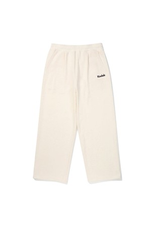 씨너리 핀턱 와이드 팬츠 IVORY