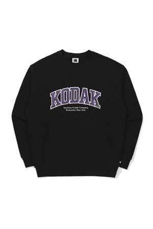 에버루프 빅로고 맨투맨 BLACK