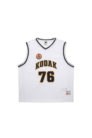 바스켓볼 메쉬 탑 WHITE
