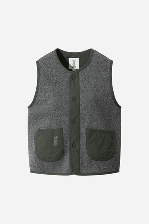 여성) 템프니트 베스트(D.CHARCOAL GREY)