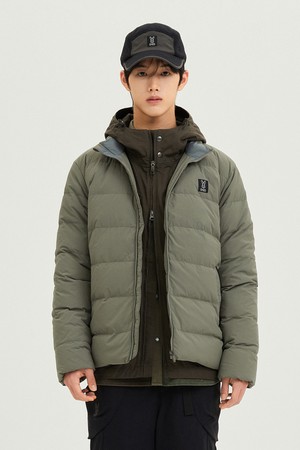 유니) 코나 라이트 D7 스탠넥 다운 자켓 (L.CHARCOAL GREY)