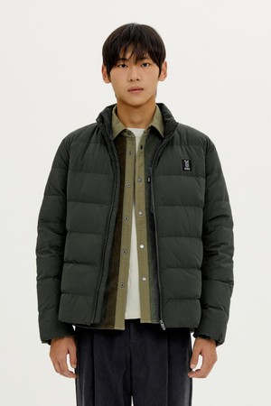 유니) 코나 라이트 D7 스탠넥 다운 자켓 (KHAKI)