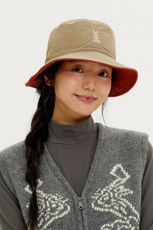 히트레스트 리버시블 플리스 버킷햇(D.ORANGE)