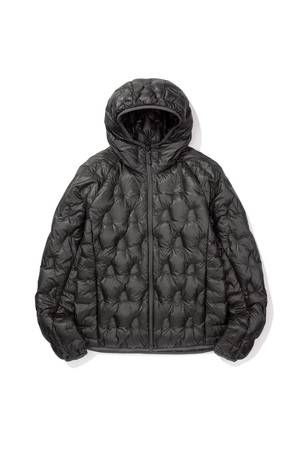 W) 하프돔(HALFDOME) 경량 구스다운 후드자켓 BLACK