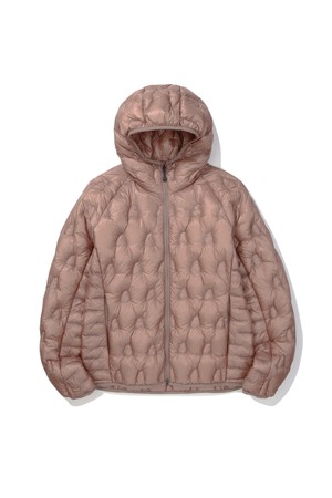 W) 하프돔(HALFDOME) 경량 구스다운 후드자켓 TAUPE