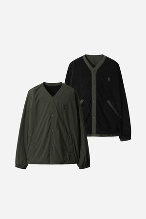 마이로 듀얼 리버시블 가디건 자켓(D.KHAKI)