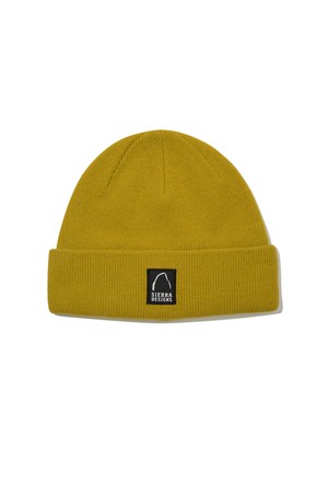 렘버트(Lembert) 플리스라이닝 울 비니 MUSTARD