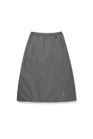 W) 로사(ROSA) 인슐레이션 스커트 CHARCOAL