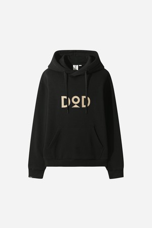 유니) 스티키 에센셜 후드(BLACK)