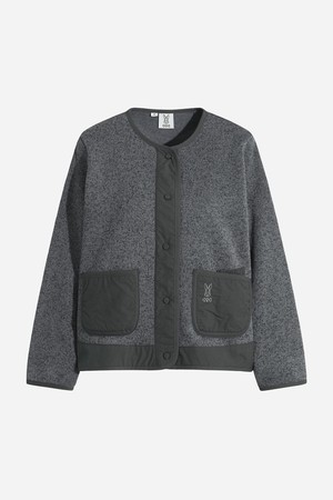 여성) 템프니트 가디건(D.CHARCOAL GREY)