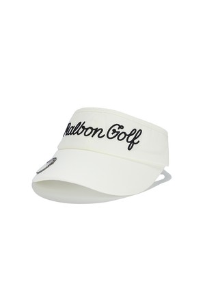 말본 스크립트 볼마커 바이저 IVORY (WOMAN)_IVORY-a