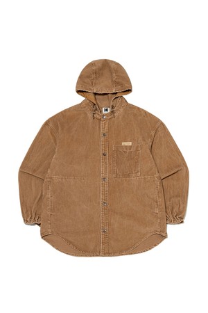 브라우니 코듀로이 윈드 셔츠 BROWN