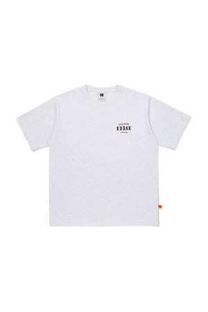 씨네라운지 컬러킨즈 반팔티셔츠 WHITE MELANGE