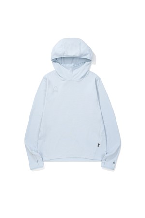 W) 맨던홀 (MENDENHALL) 폴라텍 파워그리드 슬림핏 후디 L.SKYBLUE