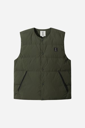 남성) 코나 라이트 D7 다운 베스트(KHAKI)