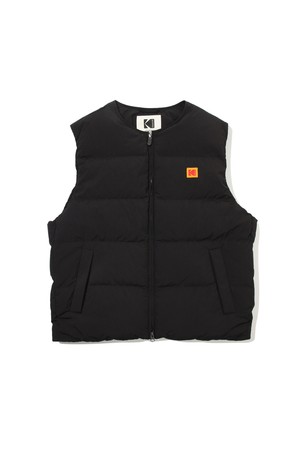 레스트 경량 다운 베스트 BLACK