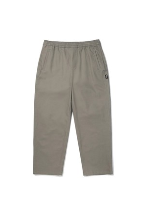 웜코튼 세미오버 테이퍼드 이지 팬츠 GREY