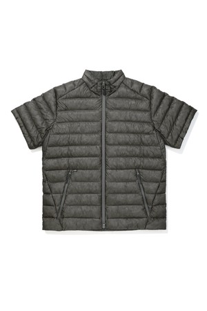 뮤어(MUIR) 경량 구스다운 반팔자켓 CHARCOAL