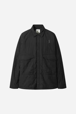 남성) 에어로겔 패딩셔켓(BLACK)