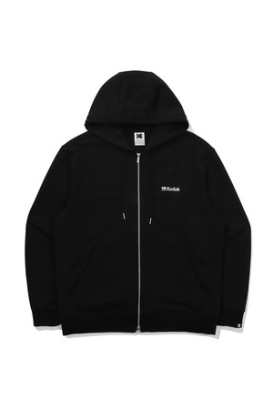 에센셜 후드 집업 BLACK