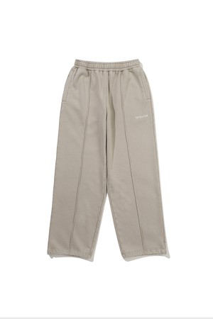 에센셜 스노우워싱 기모 스트레이트 팬츠 BEIGE