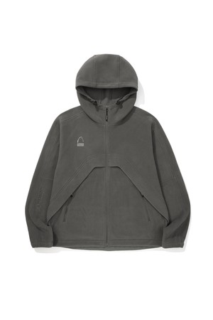 오베리(AUBERRY) 폴라텍 마이크로 플리스 자켓 CHARCOAL