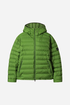 남성) 보일러 후드 경량 다운자켓(GREEN)