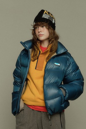 [POLARTEC] 플리스 스탠넥 반집업 맨투맨 YELLOW