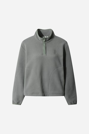 여성) 히트레스트 플리스 베이직 아노락(GREY)