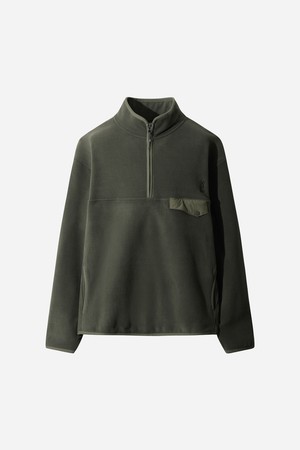 유니) 히트레스트 플리스 집업 아노락(D.CHARCOAL GREY)