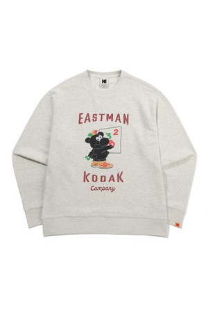 씨네라운지 클라우드 약기모 맨투맨 OATMEAL