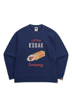 씨네라운지 클라우드 약기모 맨투맨 NAVY