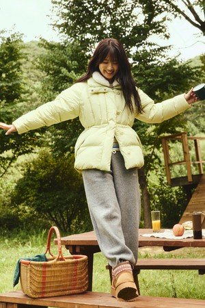 니트라이크 스트레이트 팬츠 M.GREY