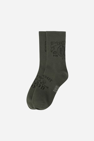 빈티지 그래픽 크루삭스(KHAKI)