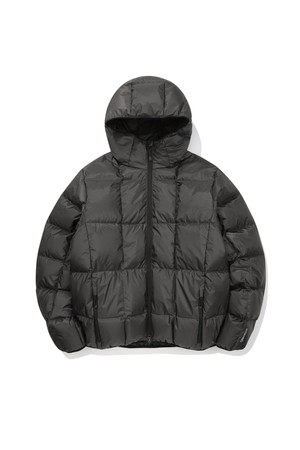 그랜비(GRANBY) 구스다운 후드자켓 CHARCOAL