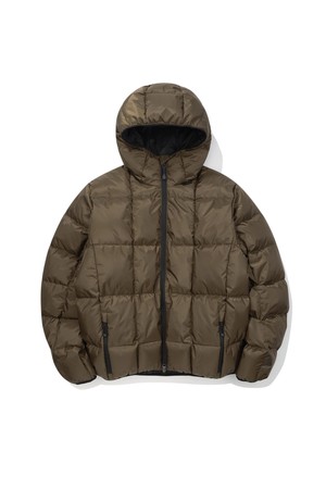 그랜비(GRANBY) 구스다운 후드자켓 BROWN
