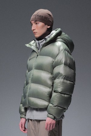 겟다운(GET DOWN) 구스다운 자켓 SAGE GREEN