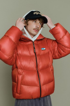 컬러라마 구스 다운 자켓 ORANGE